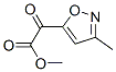 5-Isoxazoleaceticacid,3-methyl--alpha--oxo-,methylester(9CI) 结构式