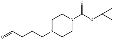 tert-butyl 4-(4-oxobutyl)piperazine-1-carboxylate 结构式