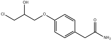 2-[4-(3-CHLORO-2-HYDROXYPROPOXY)PHENYL]ACETAMIDE