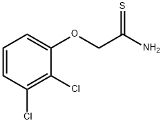 2-(2,3-DICHLOROPHENOXY)THIOACETAMIDE 结构式