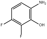 6-氨基-2,3-二氟苯酚 结构式