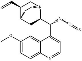 (9R)- 9-ISOTHIOCYANATO-6'-METHOXY-CINCHONAN 结构式