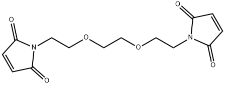 1,8-二(马来酰亚胺基)-3,6-二氧杂辛烷 结构式