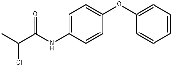 2-氯-N-(4-苯氧基苯基)丙酰胺 结构式
