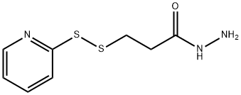 3-(2-二硫吡啶基)丙酸酰肼 结构式