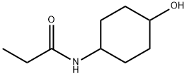 PropanaMide, N-(4-hydroxycyclohexyl)- 结构式