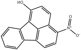 3-Nitrofluoranthen-6-ol 结构式