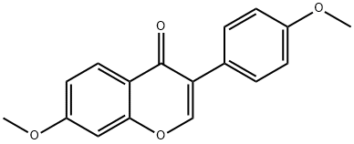 4',7-二甲氧基异黄酮 结构式