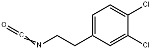 3,4-二氯苯乙基异氰酸酯 结构式