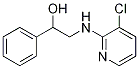 2-(3-chloropyridin-2-ylaMino)-1-phenylethanol 结构式
