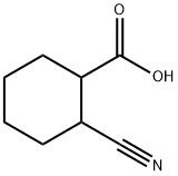 Cyclohexanecarboxylic acid, 2-cyano- (9CI) 结构式