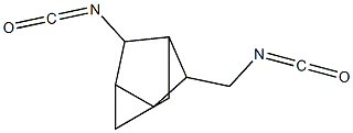 Tricyclo[2.2.1.02,6]heptane, 3-isocyanato-5-(isocyanatomethyl)- (9CI) 结构式