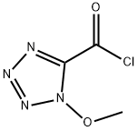 1H-Tetrazole-5-carbonyl chloride, 1-methoxy- (9CI) 结构式