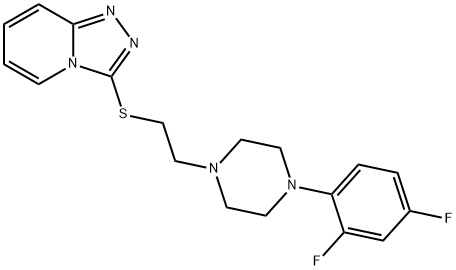 卢扎朵仑 结构式