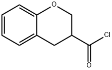 苯并二氢呋喃-3-羰酰氯 结构式