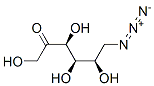 6-叠氮基-6-脱氧-D-果糖 结构式