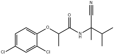 氰菌胺 结构式