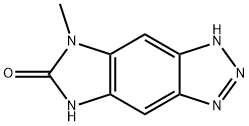 Imidazo[4,5-f]benzotriazol-6(1H)-one, 5,7-dihydro-5-methyl- (9CI) 结构式