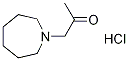 1-azepan-1-ylacetone hydrochloride 结构式