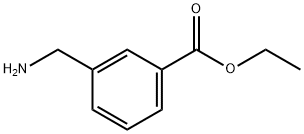 3-(氨基甲基)苯甲酸乙酯 结构式