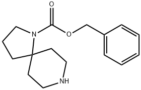 1-Cbz-1,8-diazaspiro[4.5]... 结构式