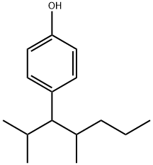 4-[(2-Methyl-1-isopropyl)pentyl]phenol
(Mixture of Diastereomers) 结构式