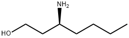 (S)-3-氨基庚-1-醇 结构式