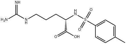 N-对甲苯磺酰基-L-精氨酸 结构式