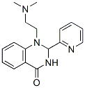 1-[2-(Dimethylamino)ethyl]-2,3-dihydro-2-(2-pyridinyl)quinazolin-4(1H)-one 结构式