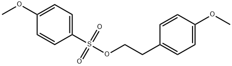 p-Toluenesulfonic acid 2-(4-methoxyphenoxy)ethyl ester 结构式