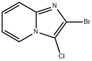 2-溴-3-氯-1H-咪唑[1,2-A]吡啶 结构式
