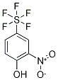 2-硝基-4-(五氟-Λ6-硫烷基)苯酚 结构式