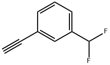 3-二氟甲基苯乙炔 结构式