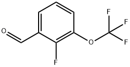 2-Fluoro-3-(trifluoromethoxy)benzaldehyde 结构式