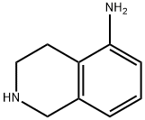 5-氨基-1,2,3,4-四氢异喹啉 结构式
