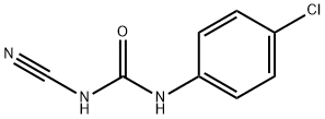 1-(4-氯苯基)-3-氰基-脲 结构式