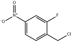 1-(Chloromethyl)-2-fluoro-4-nitrobenzene 结构式