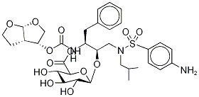 地瑞纳韦O葡糖苷酸 结构式