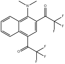 1,1'-(4-(Dimethylamino)naphthalene-1,3-diyl)bis(2,2,2-trifluoroethanone)