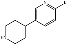 2-broMo-5-(piperidin-4-yl)pyridine 结构式