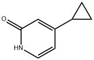 4-cyclopropylpyridin-2-ol 结构式