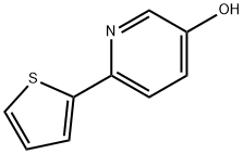 5-羟基-2-(噻吩-2-基)吡啶 结构式