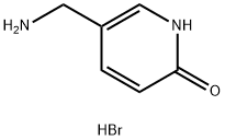 5-AMINOMETHYL-1H-PYRIDIN-2-ONE HBR 结构式