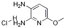 6-甲氧基吡啶-2,3-二胺盐酸盐 结构式