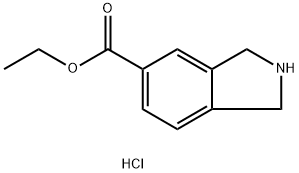 乙基异吲哚-5-羧酸盐酸盐 结构式