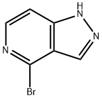 1H-Pyrazolo[4,3-c]pyridine, 4-broMo- 结构式