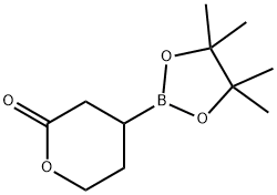 2-四氢吡喃酮-4-硼酸酯 结构式