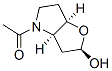 2H-Furo[3,2-b]pyrrol-2-ol, 4-acetylhexahydro-, [2R-(2alpha,3abeta,6abeta)]- (9CI) 结构式