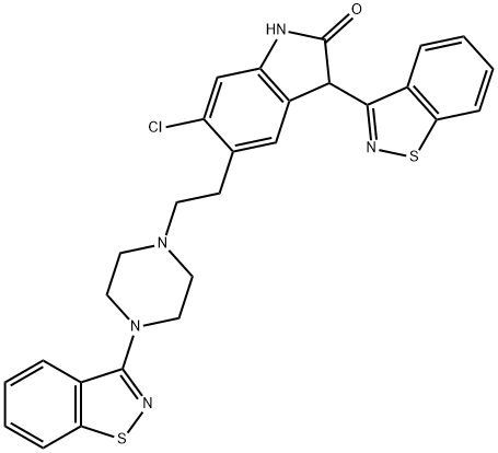 齐拉西酮杂质E 结构式