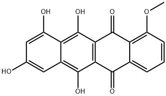 7,8-Desacetyl-9,10-dehydro Daunorubicinone(Doxorubicin Impurity) 结构式